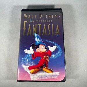 Walt Disneys Masterpiece Fantasia VHS General Audience Leopold Stokowski Buena V